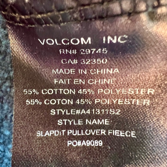 Volcom Lightweight Hoodie NWOT - Picture 7 of 7